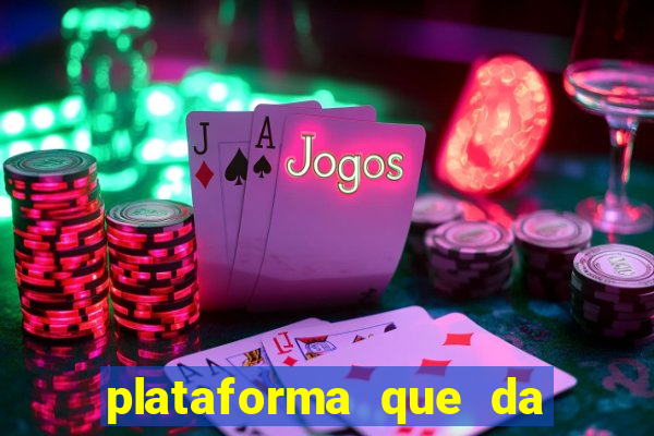 plataforma que da para depositar 1 real